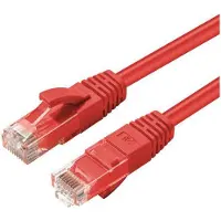 Microconnect Cat5e UTP RJ45 15m -verkkokaapeli, punainen