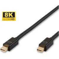 Microconnect Mini DisplayPort 1.4 -kaapeli, jossa 8K, 2 m, musta