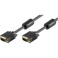 Microconnect VGA -kaapeli, 2 m, musta
