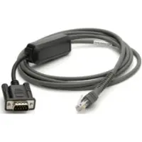 Zebra CBA-R10-S07ZBR, Musta, 2,13 m, DB9, RJ-45, Uros, Uros