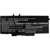 CoreParts MBXDE-BA0182 kannettavan tietokoneen varaosa Akku