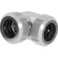 BARROW Multi-Link Adapter, 90°, 12mm -> 12mm kova putki, hopea
