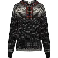 Dale of Norway Unisex Setesdal Sweater Norweigan Wool Black/Offwhite Pitkähihaiset paidat L