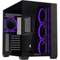 Asus A32 PLUS, Midi Tower, PC, Musta, ATX, mikro ATX, Mini-ITX, Metalli, Pelaaminen (90DC00S0-B19000)
