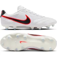 Nike Tiempo Ligera Pro Fg - Valkoinen/musta/punainen - Nurmi (Fg), koko 39
