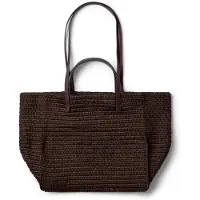 Selected Slftori Tote Bag - Brown - ONE SIZE