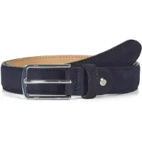 Howard London Suede Leather Belt Jack - Navy - 95