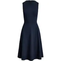 Ralph Lauren Ponte Sleeveless Dress - Navy - 42
