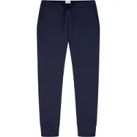Schiesser Long Pants With Cuffs, Deep Blue - Mix+ Relax - Navy - XXXXL