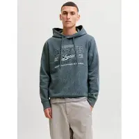 Jack & Jones Jjelogo Sweat Hood 2 Col Aw26 Sn - Blue - XXL