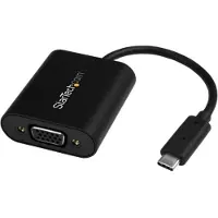 StarTech.com Usb-c To Vga Adapter Musta