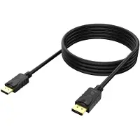 Akasa DisplayPort 2.1 -näyttökaapeli, 2m, musta
