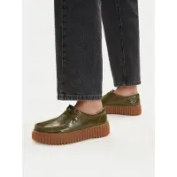 Clarks Torhill Bee D - Green - 37.5
