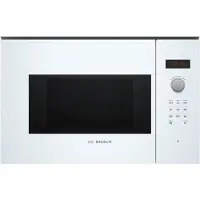 Bosch BFL523MW1F Valkoinen 800W Mikroaaltouuni