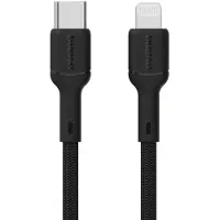 Dudao L9X 30W USB-C - Lightning Cable 1m - Black