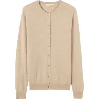 GOBI Cashmere Neuletakki 'Essential' vaaleabeige