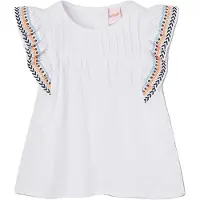 Boboli Loose-Blouse Fantasy For Girl -Bci - White - 116