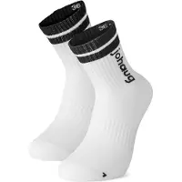 Johaug Retro Sports Socks 2Pk - White - 39-41
