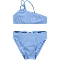 Mango Asymmetric Ring Bikini - Blue - 7-8