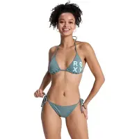 Roxy Sd Essentials Tiki Classic Ts - Khaki green - XS
