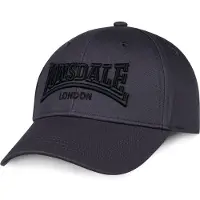 Lonsdale Lippalakki 'FLIXTON' tummanharmaa