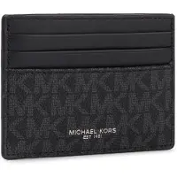 Michael Kors for man. 39F9LGYD2B Greyson Large Cardholder with logos black (OSFA), Casual, Canvas