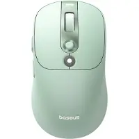 Baseus Editor Wireless Computer Mouse with 800mAh Battery and Battery Status Indicator - Green - Hiiri - Vihreä