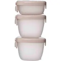 B.Box Snack Tubs elintarvikkeiden säilytysrasia Berry 3 kpl