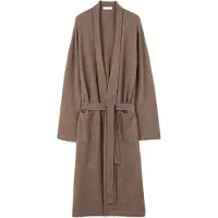 GOBI Cashmere Pitkä kylpytakki 'Men's Cashmere Robe' taupe
