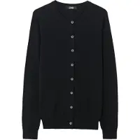 GOBI Cashmere Neuletakki 'Essential' musta denim
