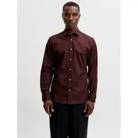 Jack & jones Joe Plain Pitkähihainen Kauluspaita