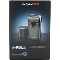Babyliss – FXLFS2E PRO 4Artists UV Double Foil Shaver Elektorasierer, schwarz