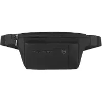 Piquadro Brief Vyölaukku 30 cm Musta