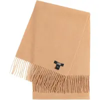 GOBI Cashmere Kaulaliina 'Unisex Cashmere Fringed Scarf' säämiskänkeltainen