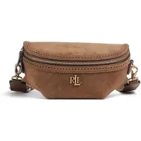 Ralph Lauren Marcy Crossbody-laukku Nahka 26 cm Ruskea