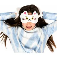 Relaxeazzz Resteazzz Maneki Neko kissa matkatyynyn silmänaamari