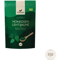 Raw Organic Foodin Nokkosen lehtijauhe, villi, luomu, 150g