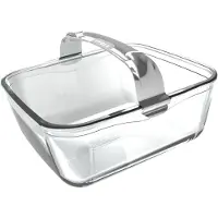 Pyrex Suorakulmainen vuoka 18 cm