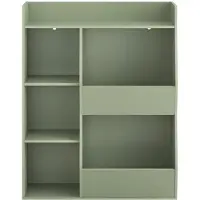 SoBuy Kirjahylly KMB55-K-GR Vihreä 80x34x104 cm