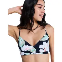 Roxy Pt Essentials Wrap Bra - Black - XS