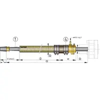 VETUS Gfk-torviakseli