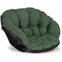 AIO Factory Puutarhatyyny 122x40 cm tuolille, keinu, riippuva, haikaranpesä, vedenpitävä, vihreä