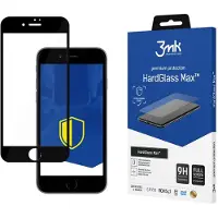 3MK HardGlass Max iPhone 7 Plus czarny black, FullScreen Glass ()