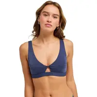 Roxy Shine Elongated Bra - Navy - XS
