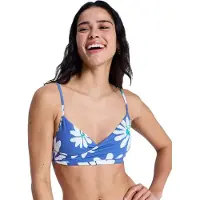 Roxy Pt Essentials Wrap Bra - Blue - XS