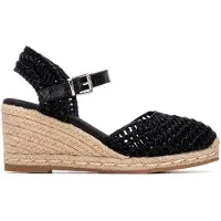 Xti for woman. 14529604-NEGRO Espadrilles 145296 black (40), 5 to 8 cm, Buckle, Casual