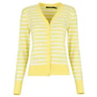 Ralph Lauren Superfine Cotton-Sweater-Cardigan - Yellow - XS