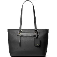 Michael Kors for woman. 30S6GTVT2L Black medium Jet Set Travel tote bag in grained leather (OSFA), Casual