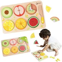 Classic World Puzzle Hedelmät Keltainen 2-6 Y 2-6 vuotta 18 M+ Pojat, Tytöt