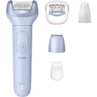 Philips 8000 serijas epilators mitrai un sausai epilesanai (5 piederumi) zils BRE711/00 (8720689042185)